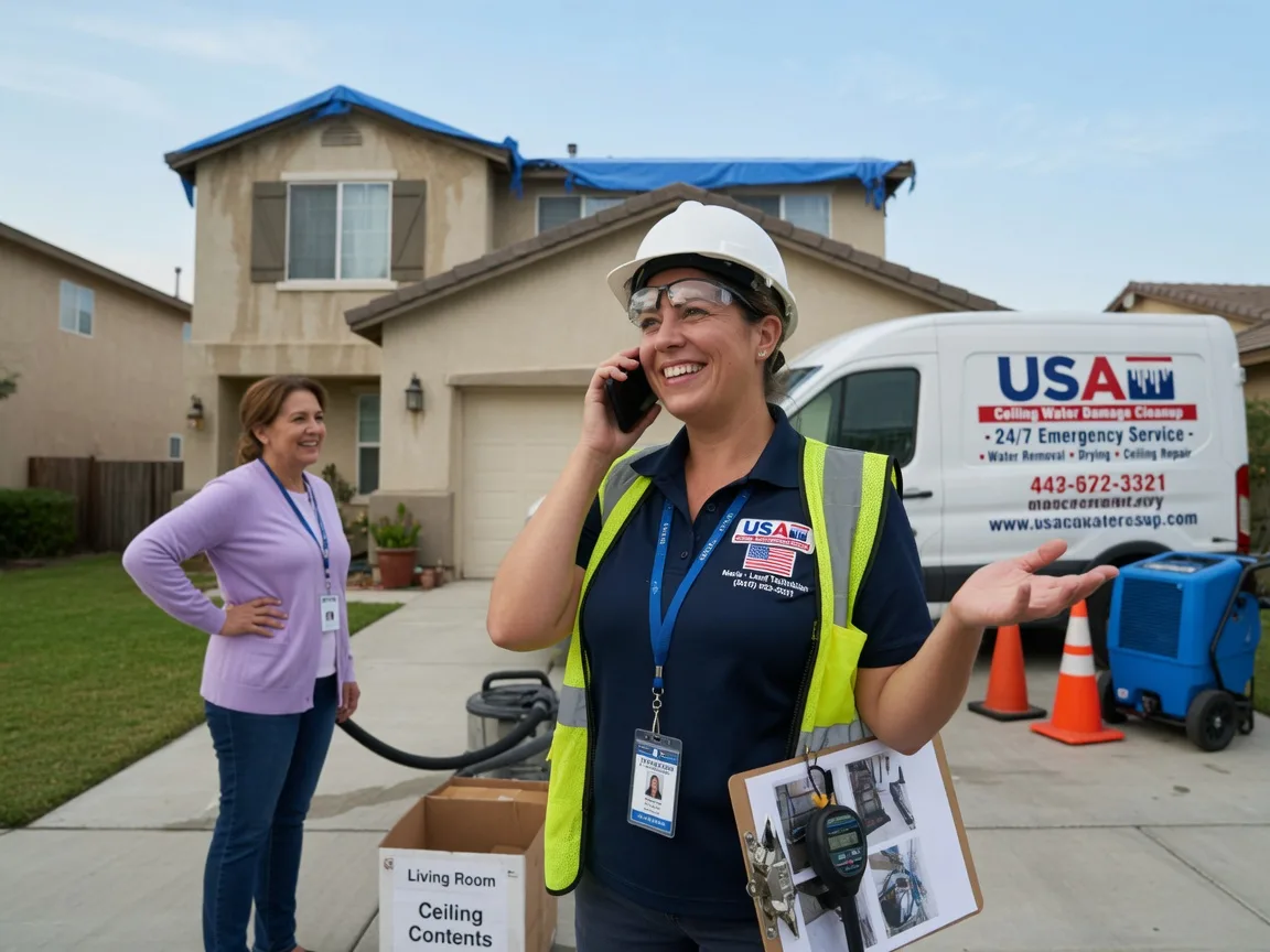 Ceiling Water Damage Restoration Parkman, WY FAQs